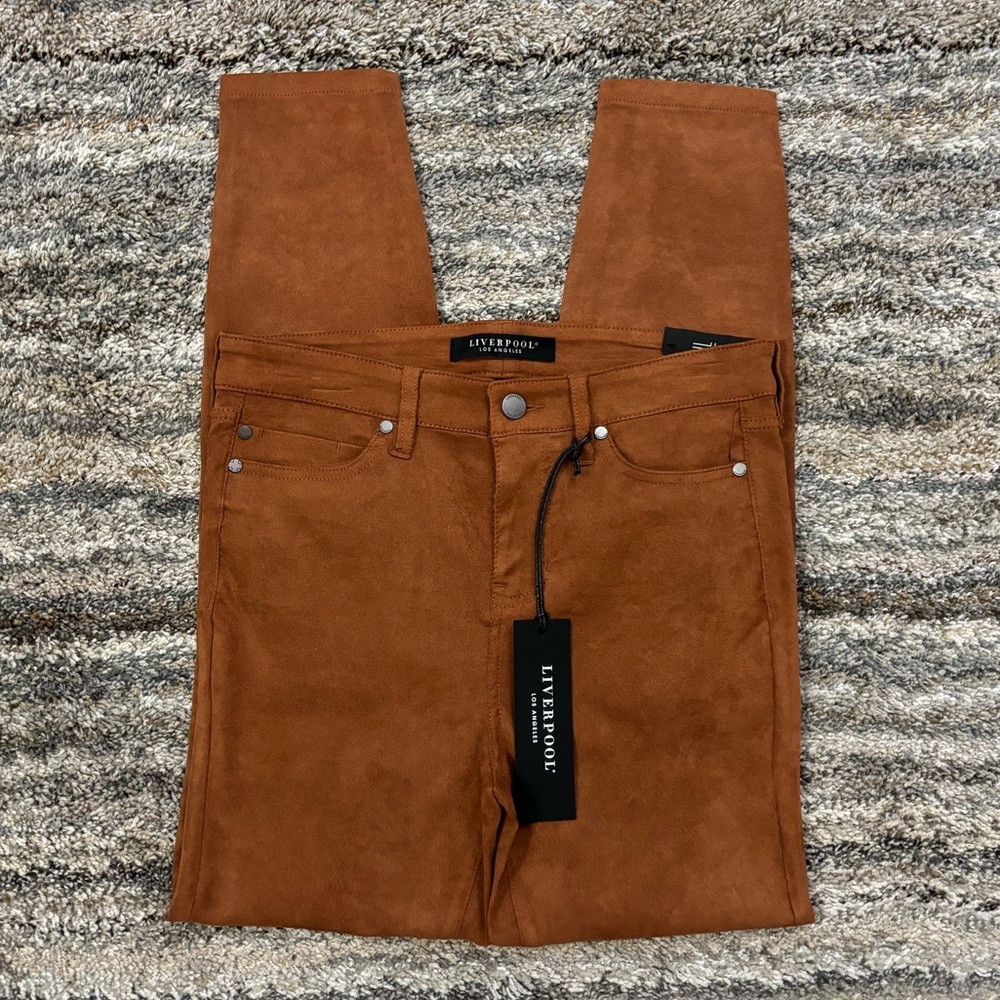 Liverpool Mid Rise Skinny Jeans Sz 6/28 NWT | Liverpool Faux Suede Skinny Jeans*